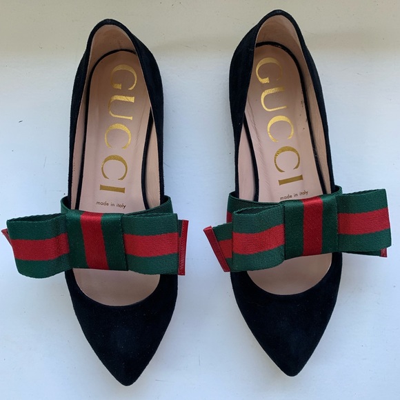 Gucci Shoes - Gucci Suede Flats